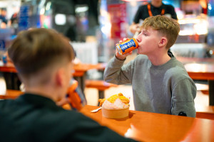 Drinking IRN-BRU 24